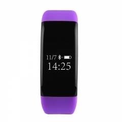 V6 Purple Silicon Deportes Wristband Deep WaterProof rápida carga inteligente pulsera