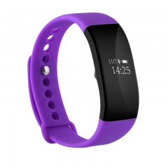 V6 Purple Silicon Deportes Wristband Deep WaterProof rápida carga inteligente pulsera