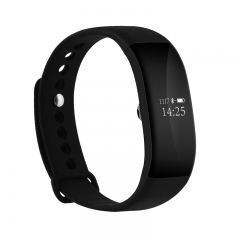 Pulsera V6Smart Negro Color Monitoreo de movimiento en tiempo real Firewall de llamada entrante