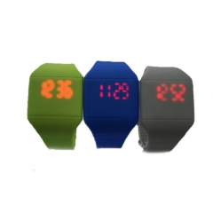 ligero reloj de silicona reloj LED reloj con reloj digital reloj especial reloj