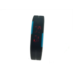 Reloj LED en diferentes colores reloj de silicona material de alta calidad