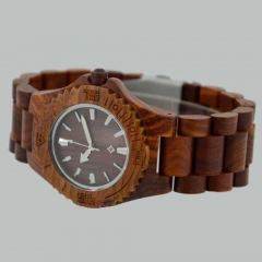 Reloj de pulsera de madera del cuarzo de la voga del nuevo estilo