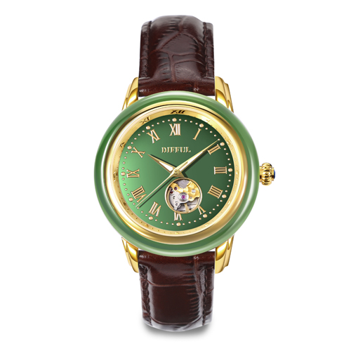 Reloj hetian del jade del estilo tradicional del OEM China