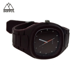 material de silicio más colores reloj de alta calidad reloj unisex jalea reloj