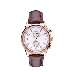 Reloj de cuero de moda hombre de moda reloj de cuero