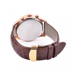 Reloj de cuero de moda hombre de moda reloj de cuero